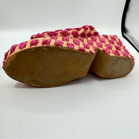 CECELIA NEW YORK Frost Flower Pink Platform Espadrille Sandal Size 9.5 - Picture 8 of 10